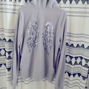 Victoria’s Secret Sequin Zip Up Sweatshirt